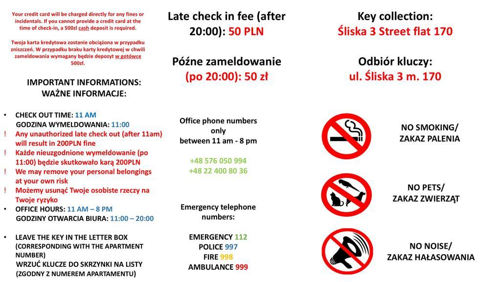 Shortstaypoland Sienna Varsó Kültér fotó